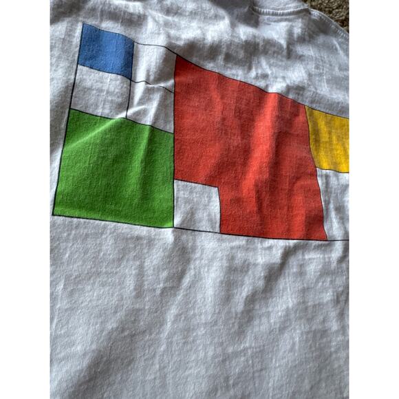 Vintage Y2K 2000 Microsoft Office Tech Promo XL White Fruit of the Loom T-shirt - Picture 5 of 7